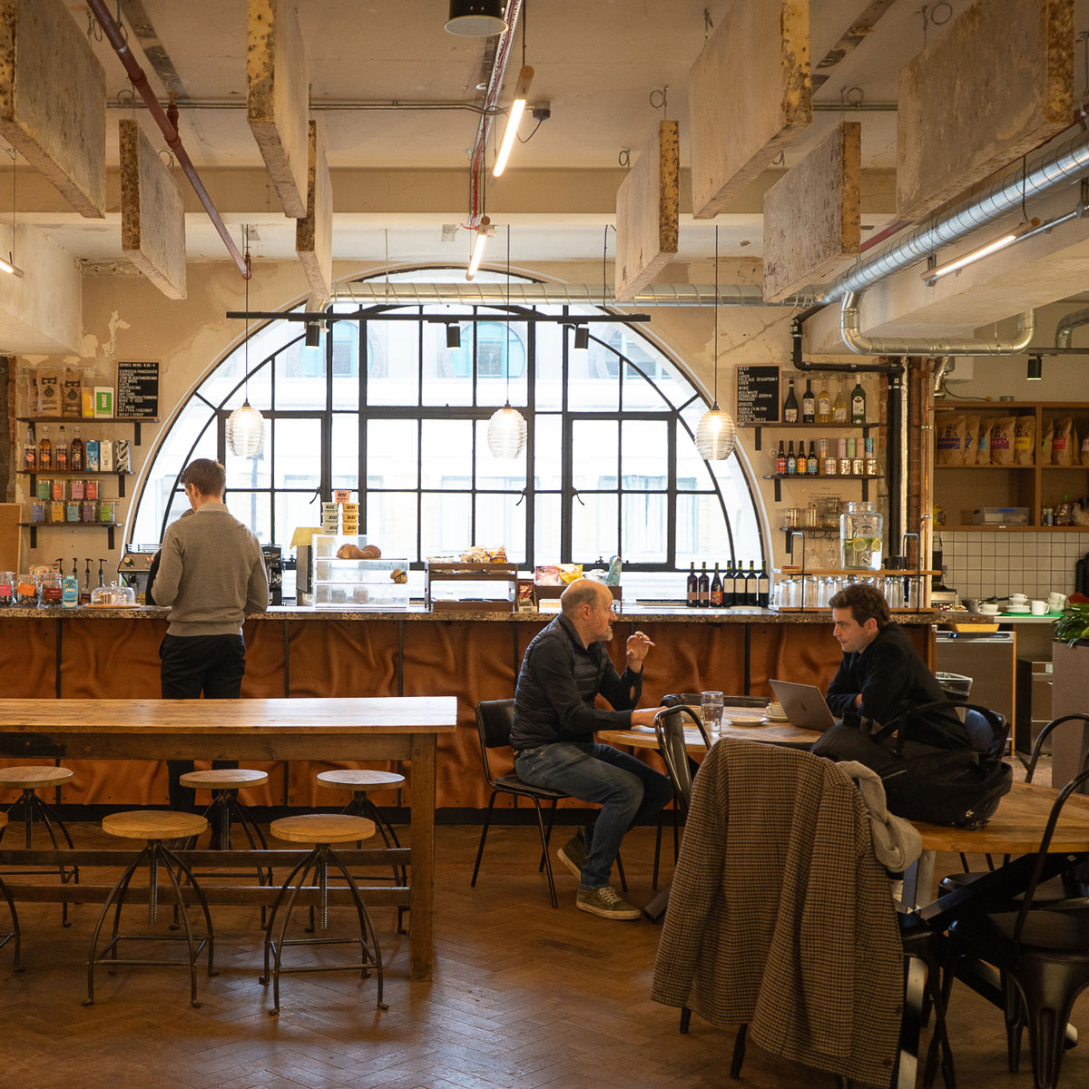 The cafe area at Sustainable Ventures