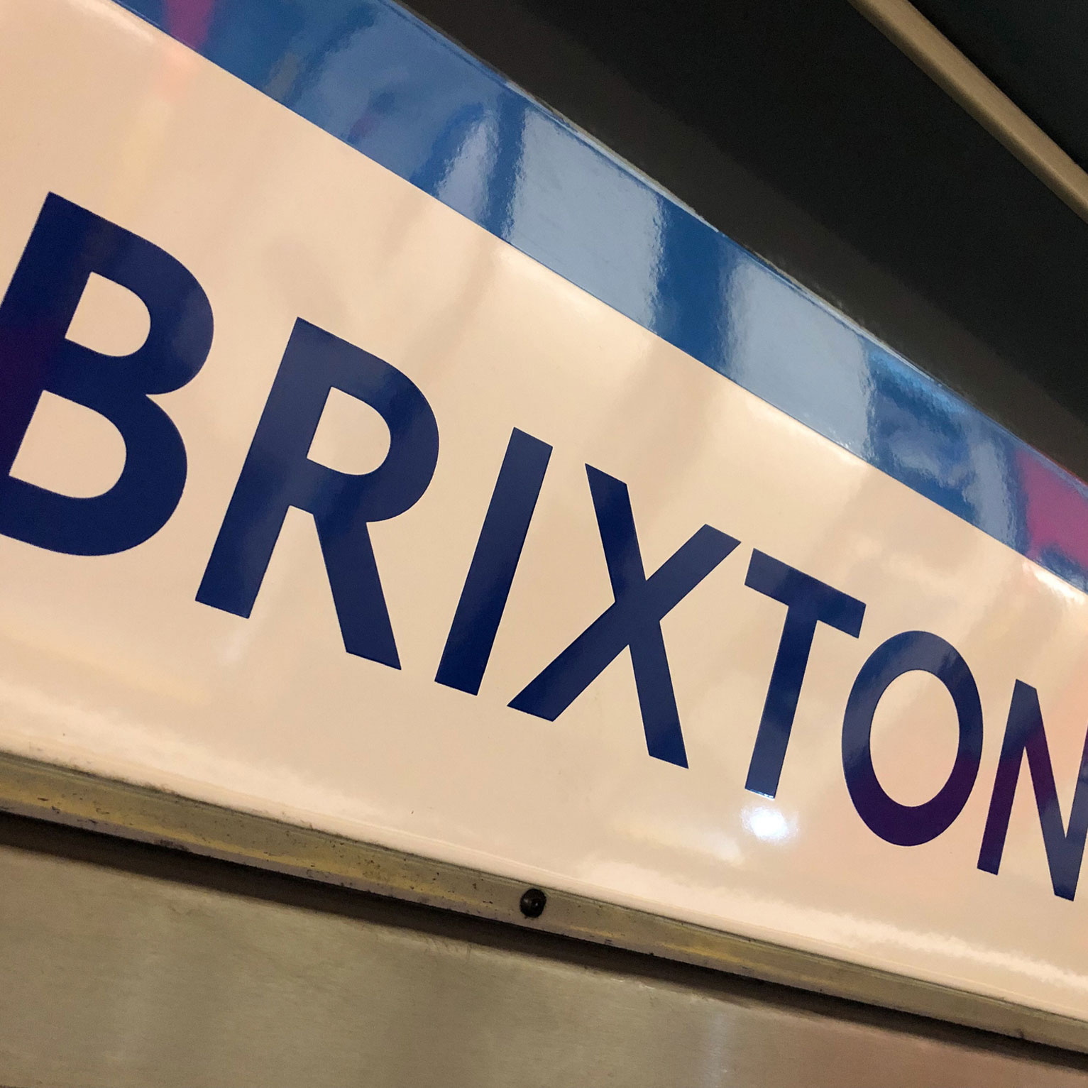 Brixton TFL signage