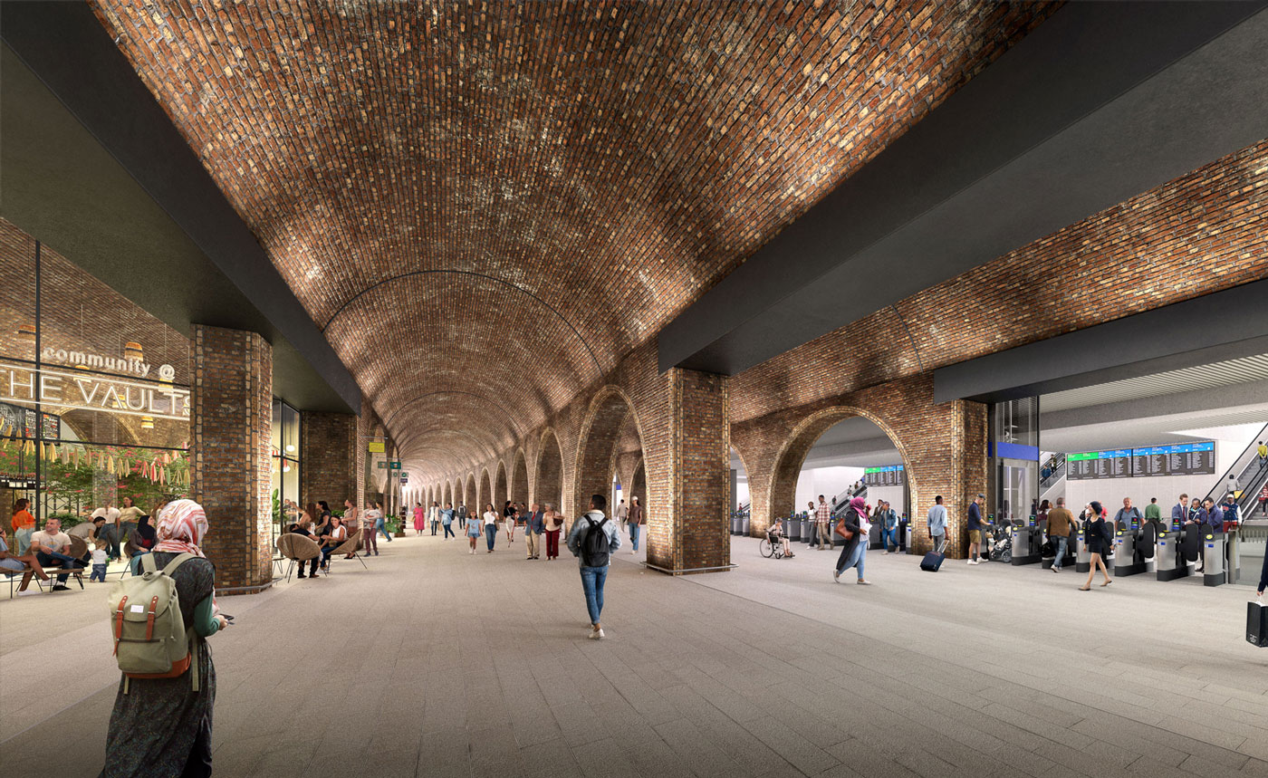 CGI Image of proposed Undercroft