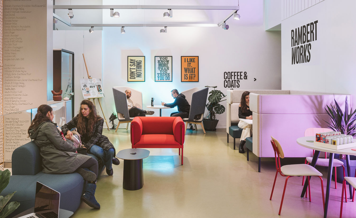 Rambert's new workspace